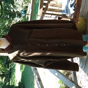 Mens vintage XL button down casual thick winter shirt